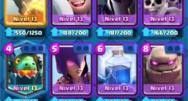 Clash Royale CV 14 Campeão Rei Esqueleto