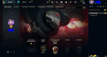 Promoção Conta Lol Lvl 587 Unranked Com 140 Skins Main Zed