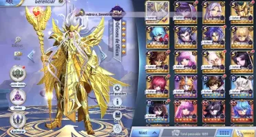 Conta Saint Seiya Awakening Servidor A1 LVL 61