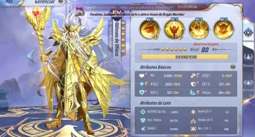 Conta Saint Seiya Awakening Servidor A1 LVL 61