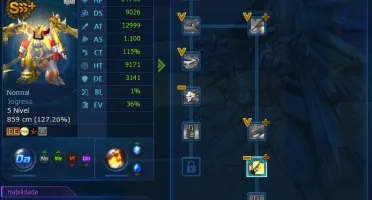 CONTA LA ALPHA MID / END GAME COM CM
