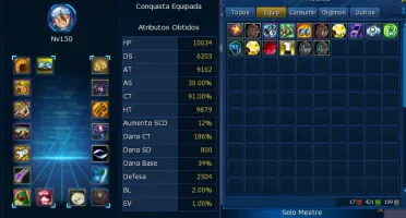 CONTA LA ALPHA MID / END GAME COM CM