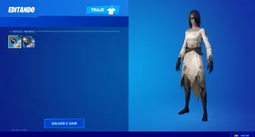 Conta Fortnite com skins do Halloween