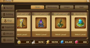Conta Global NAT5 LD Summoners War