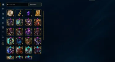Conta LoL 2012 (Várias skins raras e croma esmeralda)