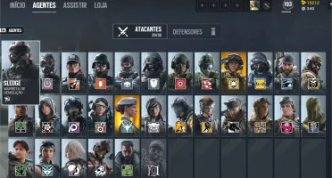 CONTA RAINBOW SIX EX PLATINA + SKINS + KD 1.1