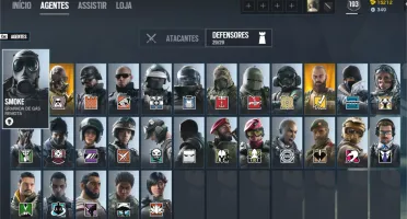 CONTA RAINBOW SIX EX PLATINA + SKINS + KD 1.1