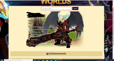 acc lvl 100 com muitas classes e items raros