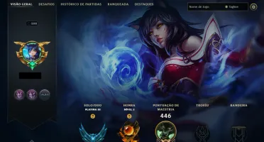 conta lol full acesso platina envio automatico
