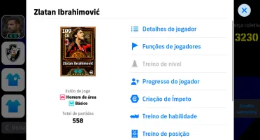 Conta Efootball (3236 Força)| Ibra 110+Multi Show Time)Yamal