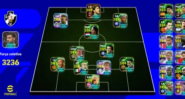 Conta Efootball (3236 Força)| Ibra 110+Multi Show Time)Yamal