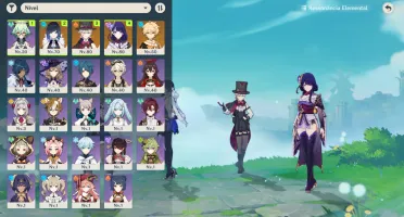Genshin Ar50 Raiden+Bis Yelan+Bis Lyney C1+Bis 80+Tiros