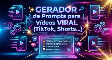 ✨ Gerador De Prompts Para Vídeos Viral ( Tiktok, Shorts... )