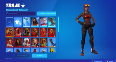 Conta com varias skins  e picaretas no fortnite