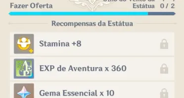 Conta Diluc Rank 17 diversos anemoculus pegos