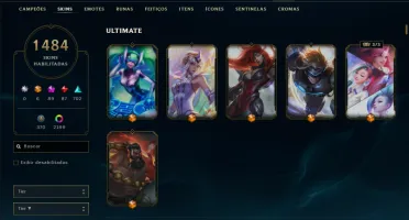 Conta Colecionador League Of Legends / Wild Rift / Valorant