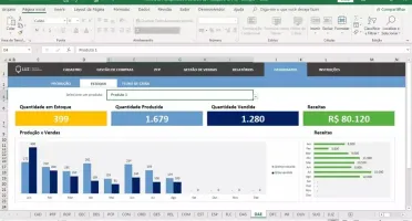 Planilha De Planejamento E Controle Da Produção - PCP 4.0