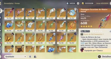 End Game Genshin, 14K De Gemas Mavuika C3, Chasca C3 E Mais