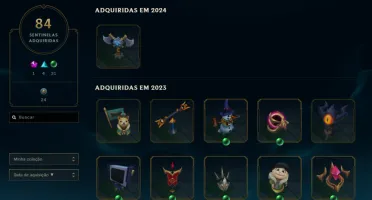 Conta LOL Parada Ex Diamante 1097 Skins Todas Ultimate