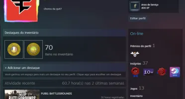 Conta Steam Lvl 65 Medalhas Cs2 + Eafc 24 + Cod Mwii