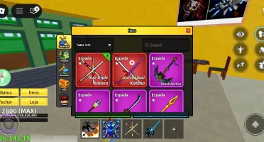 Conta Blox Fruits – V4 Full + Todas Espadas 600 +Lv 2800