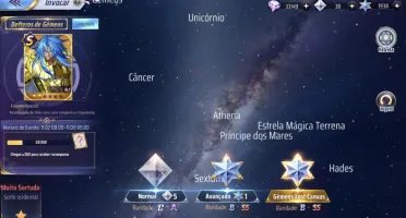 SAINT SEIYA AWAKENING -INICIANTES COM GEMAS AVANÇADAS