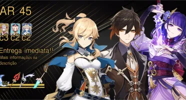 AR 45 Raiden Shogun / Zhongli + Homa entre outros T5!