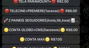 Bot De Contas Streaming Para Revenda 6 Painéis