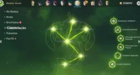 Furina C6+Bis Todos Os Arcontes! Ganyu C4! Builds feitas!