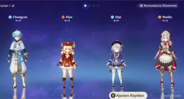 GENSHIN IMPACT | Klee +QiQi COMBO (AR7)