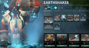 Dota 2 com itens/battlepass 2019