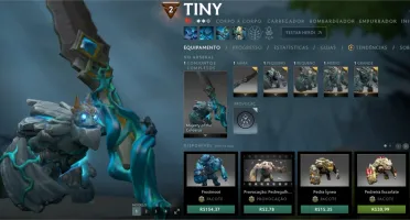 Dota 2 com itens/battlepass 2019