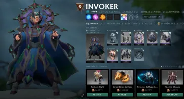 Dota 2 com itens/battlepass 2019
