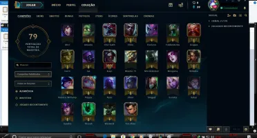 LEAGUE OF LEGEND OURO IV LV 36