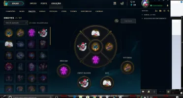 LEAGUE OF LEGEND OURO IV LV 36