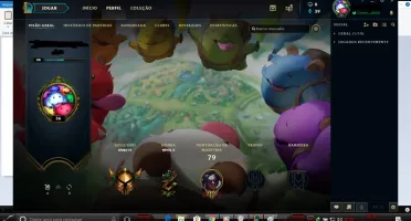 LEAGUE OF LEGEND OURO IV LV 36