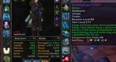CONTA WOW-BRASIL. Invencible + Pala H 6.4 Retri, DK, MAGE...