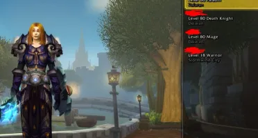 CONTA WOW-BRASIL. Invencible + Pala H 6.4 Retri, DK, MAGE...