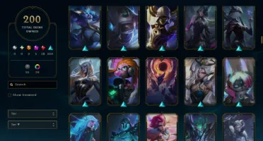 Conta Ex-Mestre(Atual:Diamante 2) /200 SKINS/Todos Champions