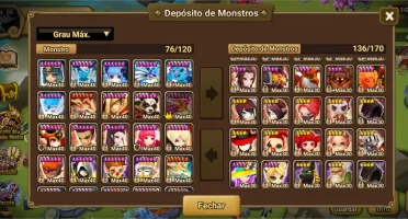 Conta Perna Global Summoners War