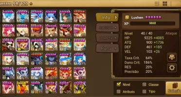 Conta Perna Global Summoners War