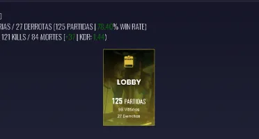 conta lvl 20 gc sem prime