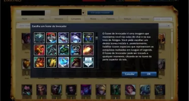 Conta League of Legends Diamante 2, 137 Skins e etc.