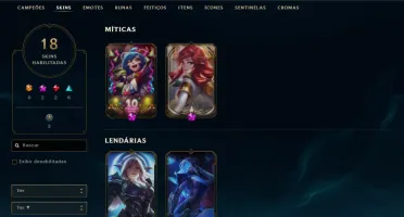 Conta com Lux Academia de Batalha Edição de Prestígio