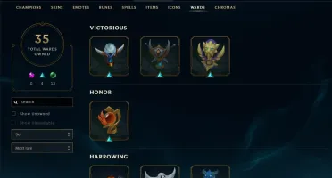 CC Lol 281 SKINS TOP