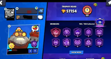 Conta Brawl Stars (2018) 57K+| Muita Skin Rara Tds Brawlers