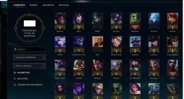 Conta Lol - Ouro IV - 119 Campeões / 58 Skins