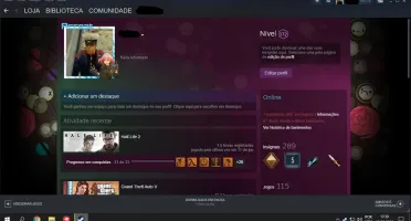 Steam Nível 172 - 115 Jogos / VAC no CS:GO