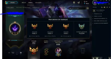 Conta League Of Legends com 328 SKINS E ALL CHAMPs