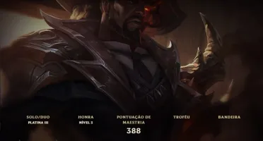 Conta LOL S1 / 149 Skins / P3 - 30% OFF